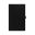 Mirabeau medium notebook with round corners, ribbon marker and clasp closure