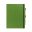 Notebook, large supplied with retro style pencil, internal document pocket.